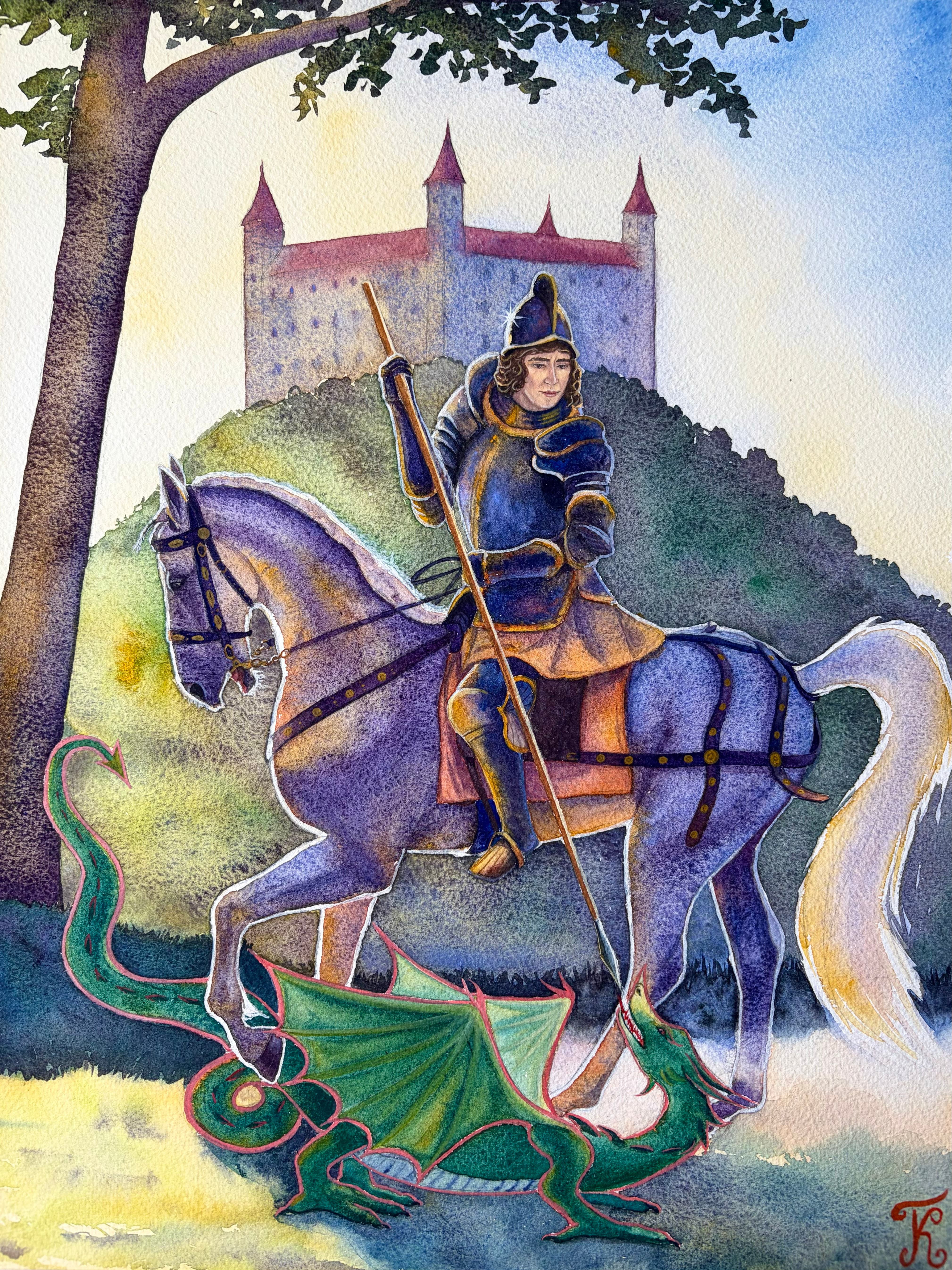 Saint George and the Dragon